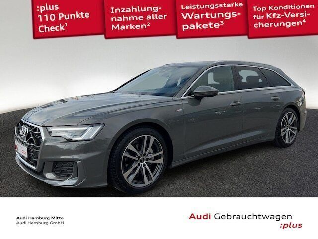 Chronosgrau metallic Gebraucht 2024 Audi A6 S-Line Kombi | 61.880 € - Bild 1/3