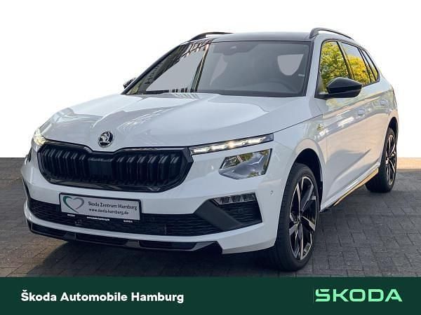 Weiß (moonweiß perleffekt) Neu 2025 Skoda Kamiq Monte Carlo SUV | 35.501 € (Teuer) - Bild 1/4