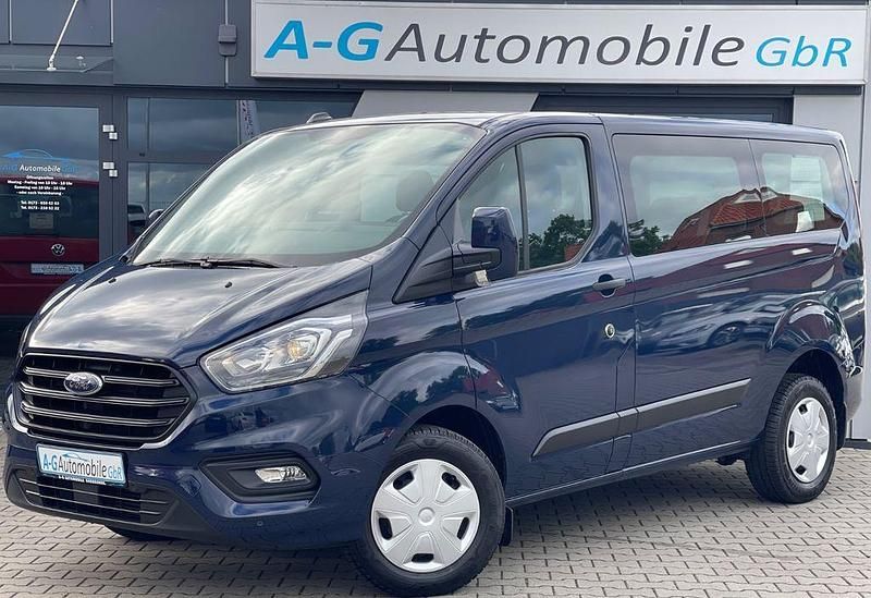 Blau Gebraucht 2023 Ford Transit Custom Trend Van / Kleinbus | 31.500 € (Fairer Preis) - Bild 1/4