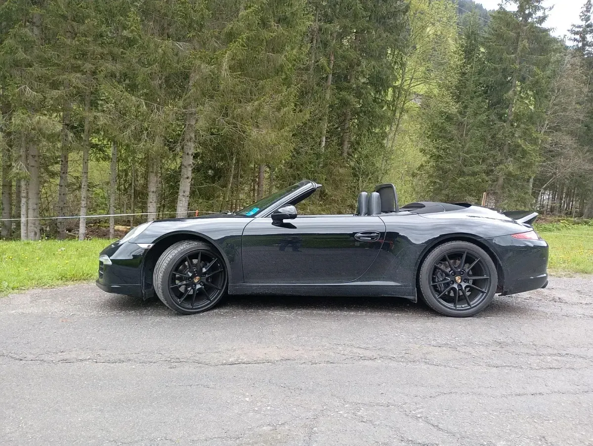Gebraucht Porsche 911 Carrera Cabriolet 350 PS (257 kW) 2012 Schwarz Cabrio