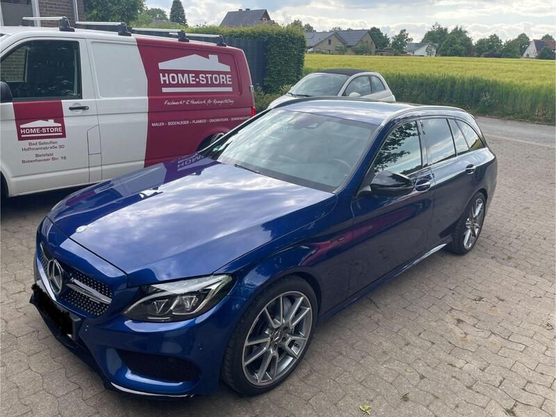 Blau Gebraucht 2017 Mercedes C43 AMG AMG Kombi | 29.700 € (Superpreis) - Bild 1/4