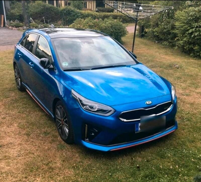 Blau Gebraucht 2020 Kia Ceed GT Kleinwagen | 16.800 € (Fairer Preis) - Bild 1/4