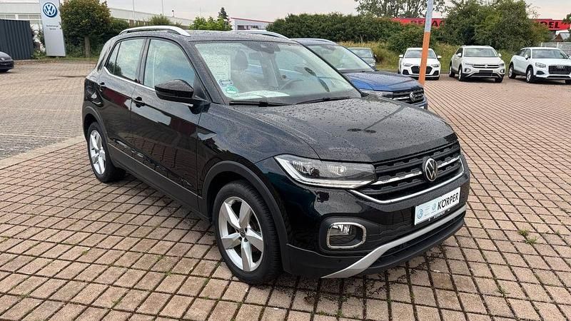 Gebraucht VW T-Cross Style 110 PS (80 kW) 2021 Schwarz SUV