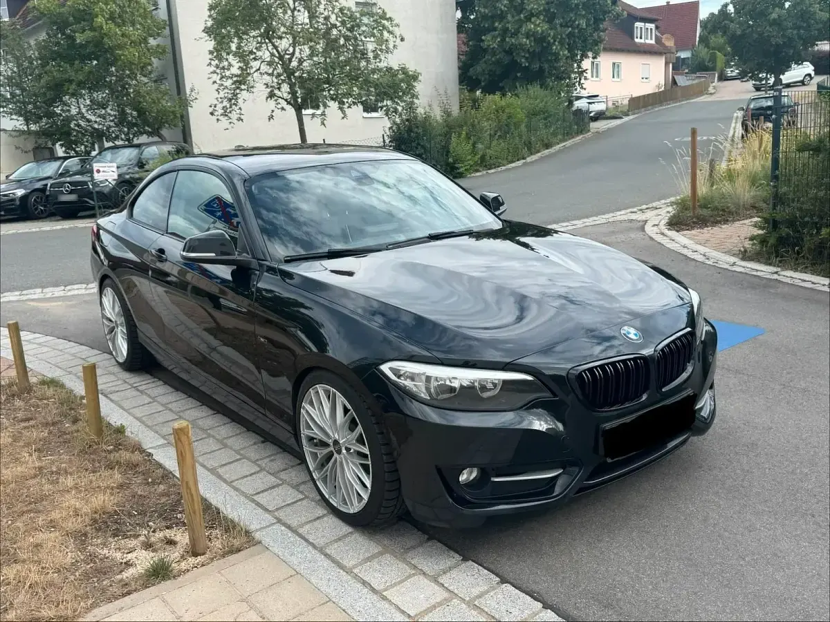 Gebraucht BMW 220 Sport Line 184 PS (135 kW) 2014 Schwarz Coupé