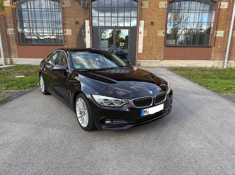 Braun Gebraucht 2016 BMW 420 Gran Coupé Luxury Line Coupé | 22.900 € (Teuer) - Bild 1/4