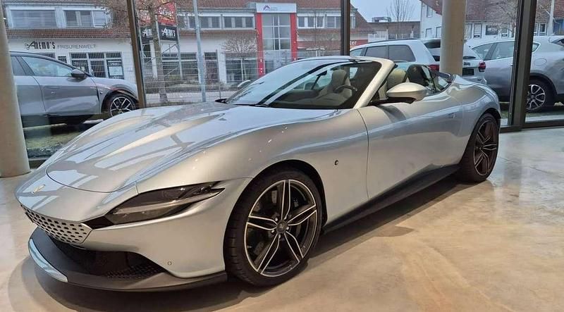 Neu Ferrari Roma 620 PS (456 kW) 2026 Grigio azzurro metallizzato Cabrio