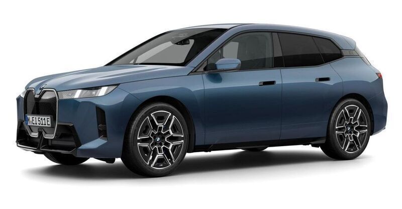 Arctic race blue metallic Gebraucht 2025 BMW iX M Sport SUV | 77.885 € - Bild 1/4