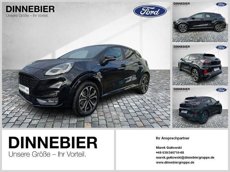 Schwarz (metallic) Gebraucht 2022 Ford Puma ST-Line X SUV | 21.979 € (Fairer Preis) - Bild 1/4