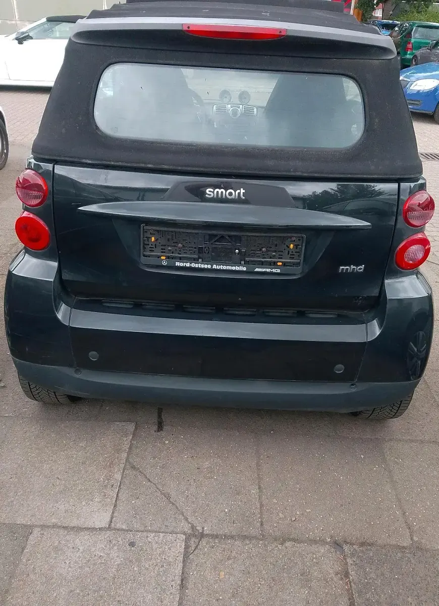 Gebraucht Smart ForTwo Cabrio 2008 Schwarz Cabrio