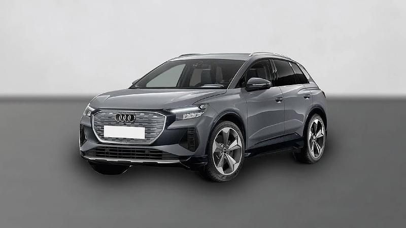 Grau Gebraucht 2025 Audi Q4 e-tron Advanced SUV | 53.200 € (Teuer) - Bild 1/4