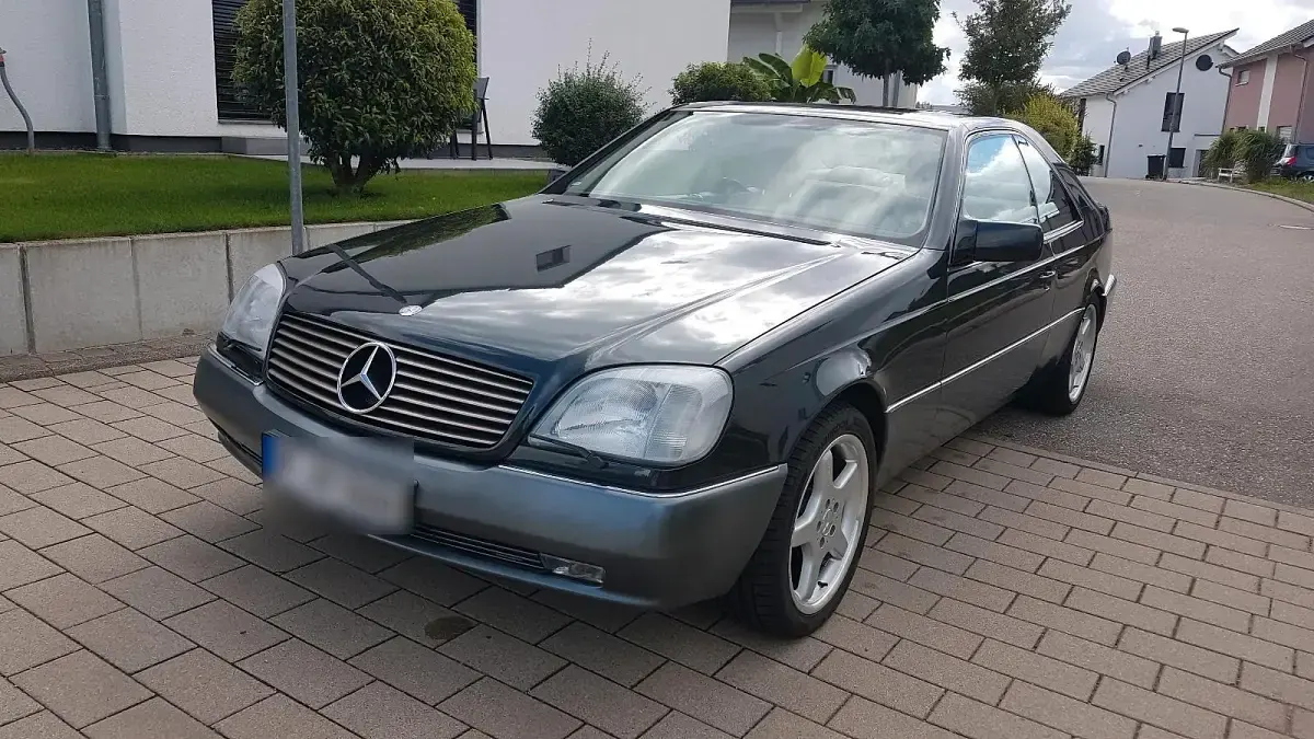 Gebraucht Mercedes S500 320 PS (235 kW) 1994 Schwarz Limousine