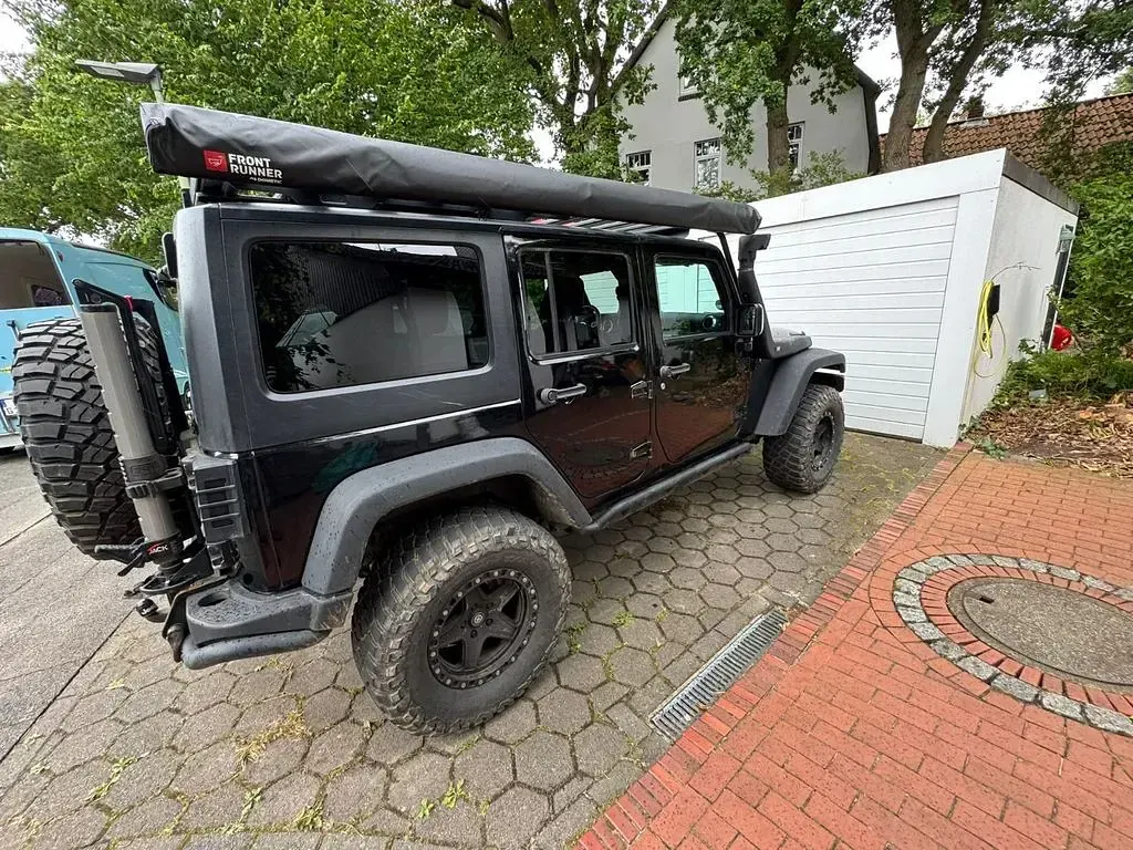Gebraucht Jeep Wrangler Unlimited Rubicon 284 PS (208 kW) 2018 Schwarz SUV