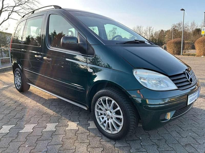 Gebraucht Mercedes Vaneo 125 PS (91 kW) 2005 Dunkel grün metallic Van / Kleinbus