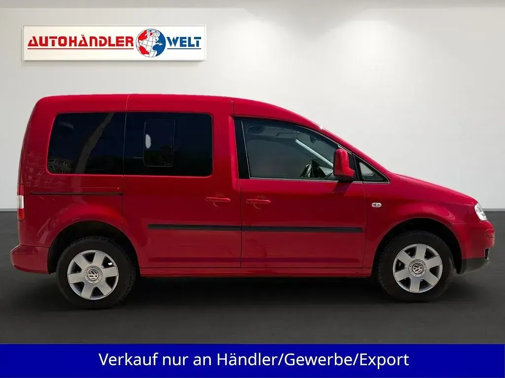 Gebraucht VW Caddy 80 PS (58 kW) 2009 Rot Van / Kleinbus