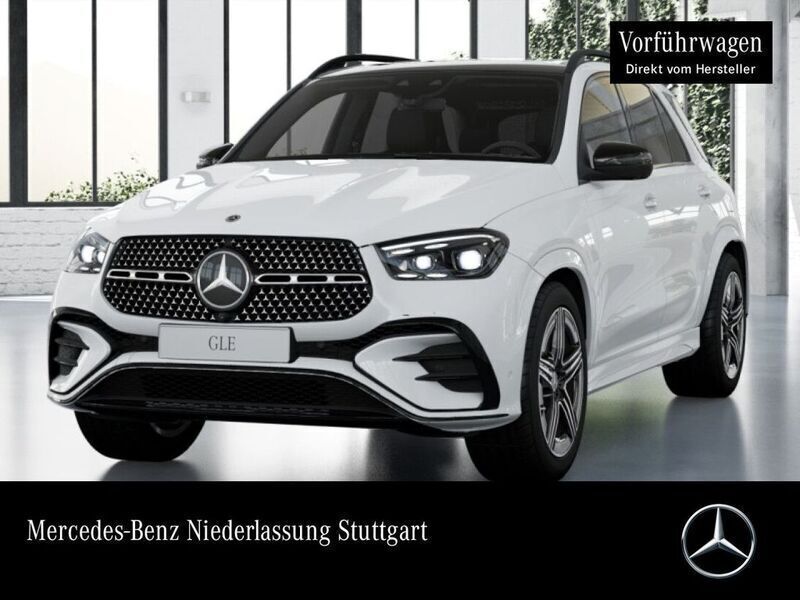 Polarweiß Gebraucht 2024 Mercedes GLE350e AMG SUV | 85.490 € (Fairer Preis) - Bild 1/4