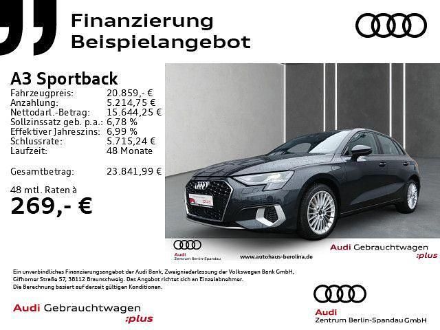 Gebraucht Audi A3 Advanced Plus 204 PS (150 kW) 2022 Grau Limousine