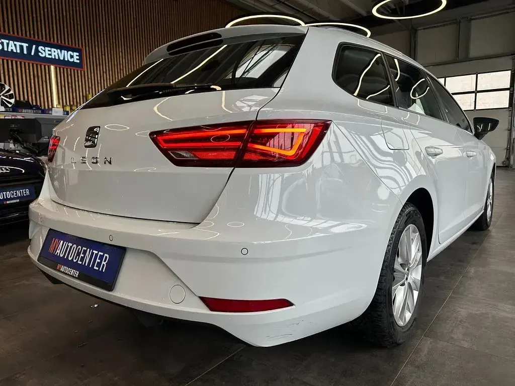Gebraucht Seat Leon ST 116 PS (85 kW) 2019 Nevada white Kombi
