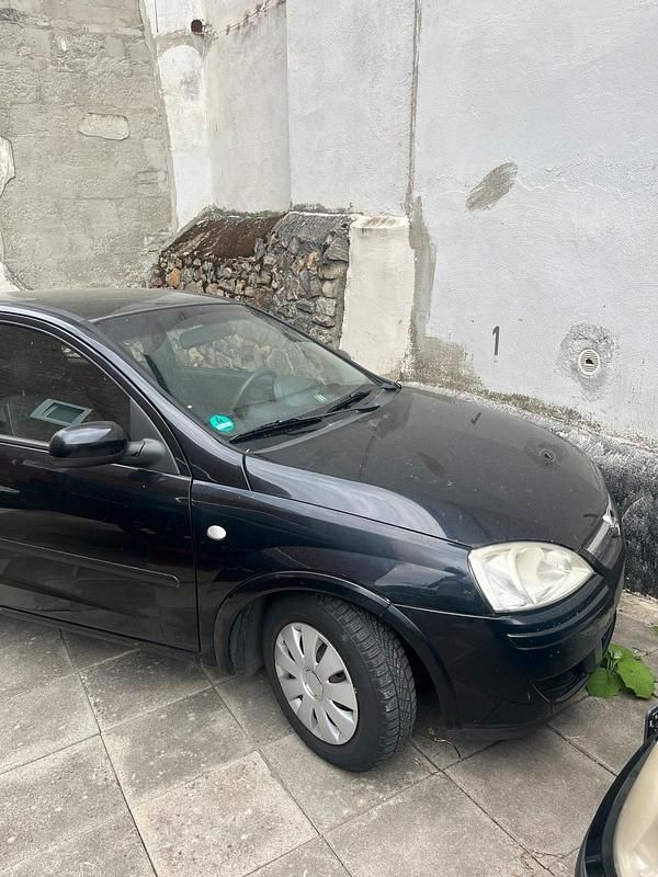 Schwarz Gebraucht 2003 Opel Corsa Kleinwagen | 499 € (Superpreis) - Bild 1/4