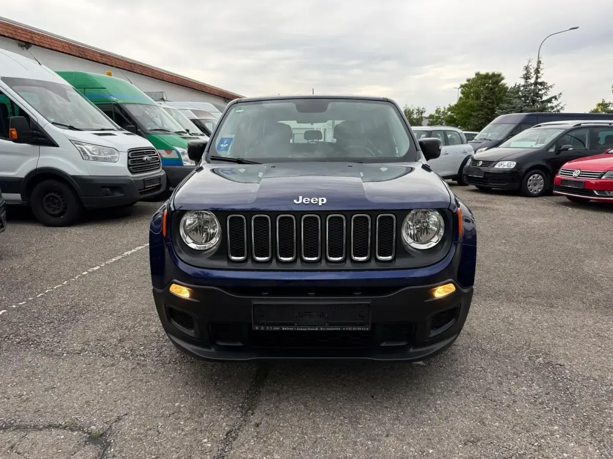 Gebraucht Jeep Renegade Longitude 110 PS (80 kW) 2016 Violet SUV