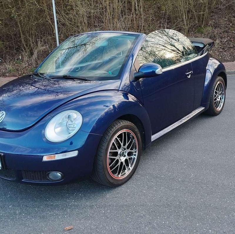 Gebraucht VW New Beetle Cabriolet 102 PS (75 kW) 2006 Blau Cabrio