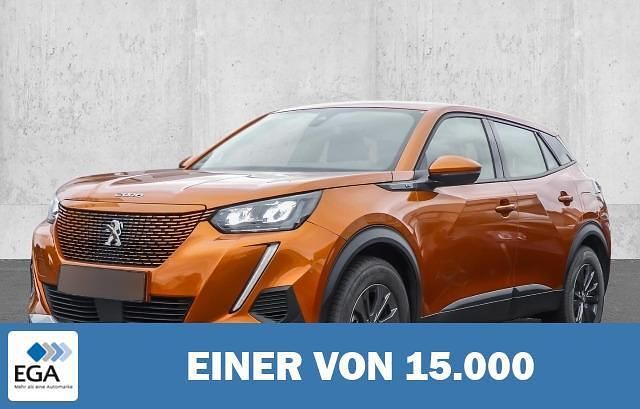 Gebraucht Peugeot e-2008 Active 100 kW (136 PS) 2021 Orange metallic SUV