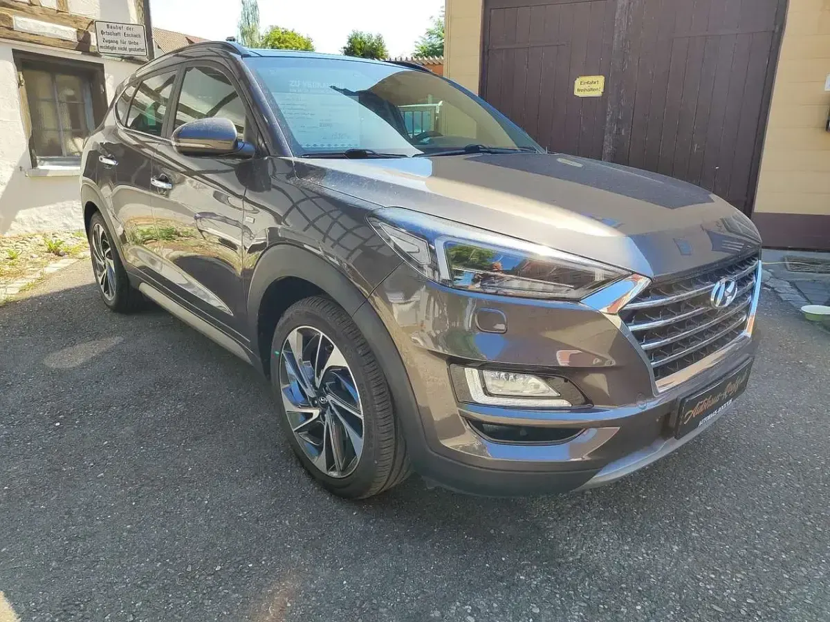 Gebraucht Hyundai Tucson Premium 185 PS (136 kW) 2019 Grau SUV
