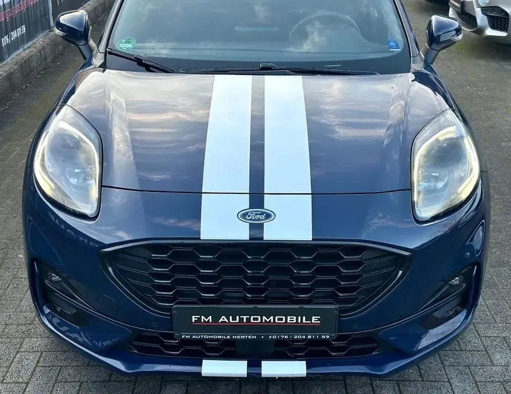 Gebraucht Ford Puma ST-Line 120 PS (88 kW) 2021 Blau SUV