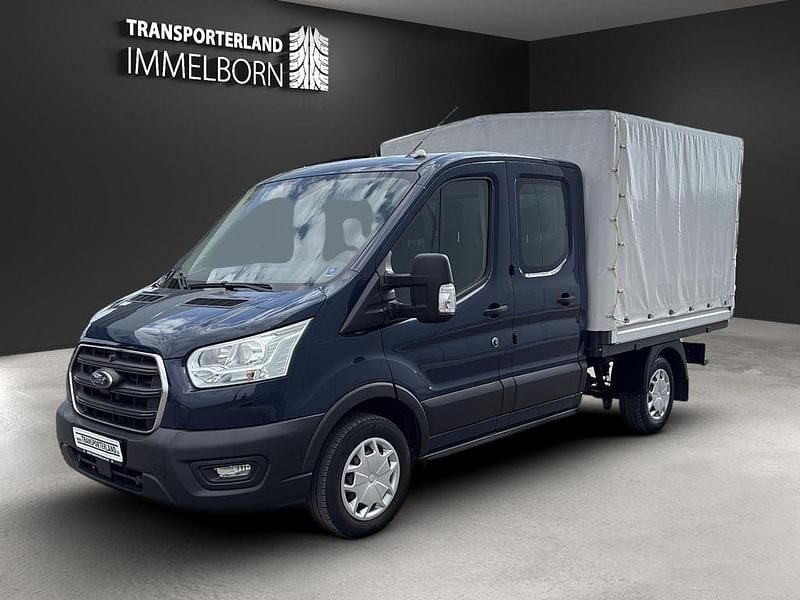 Używany Ford Transit Trend 131 KM (96 kW) 2021 Niebieski Minivan