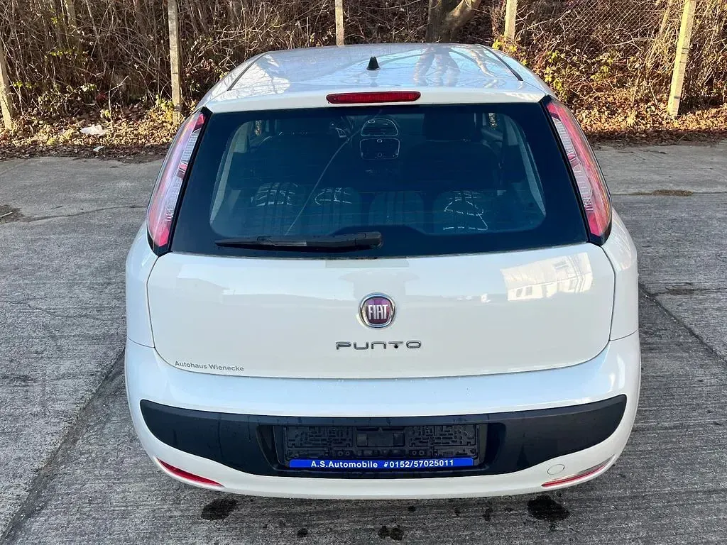 Gebraucht Fiat Punto Evo 69 PS (50 kW) 2012 Weiß Kleinwagen