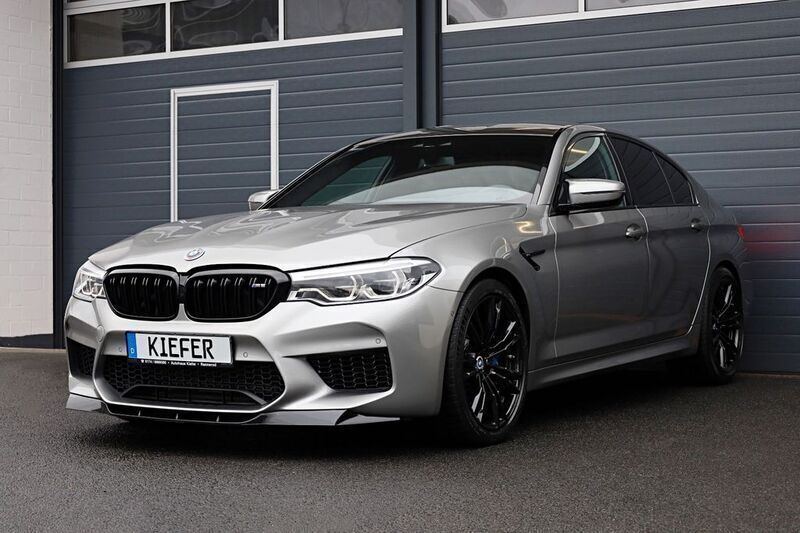 Donington gray metallic (c28) Gebraucht 2019 BMW M5 Performance Limousine | 55.950 € (Superpreis) - Bild 1/4
