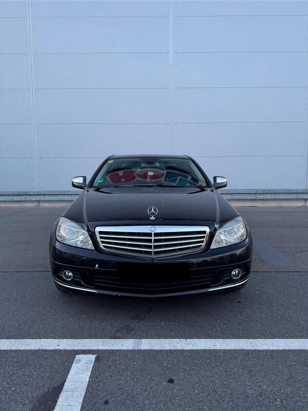 Schwarz Gebraucht 2007 Mercedes C230 Elegance Limousine | 5.999 € (Fairer Preis) - Bild 1/4