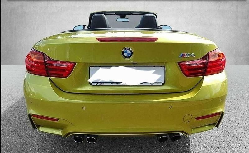 Gebraucht BMW M4 Cabriolet Shadowline 431 PS (317 kW) 2015 Gelb Cabrio