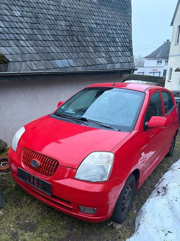 Rot Gebraucht 2005 Kia Picanto EX Kleinwagen | 1.500 € (Fairer Preis) - Bild 1/4
