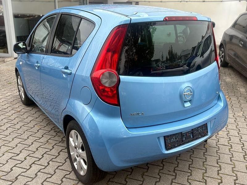 Gebraucht Opel Agila Edition 86 PS (63 kW) 2008 Blau Kleinwagen