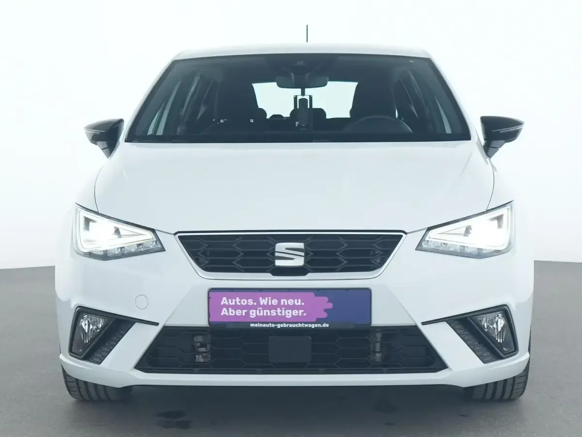 Gebraucht Seat Ibiza FR 95 PS (69 kW) 2022 Nevada weiss Kleinwagen