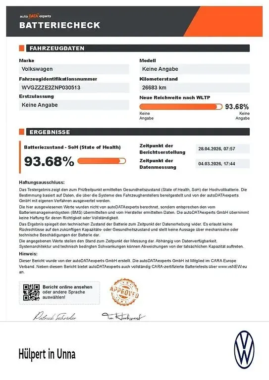 Brugt VW ID.4 Pro Performance 219 kW (299 HK) 2022 Hvid SUV