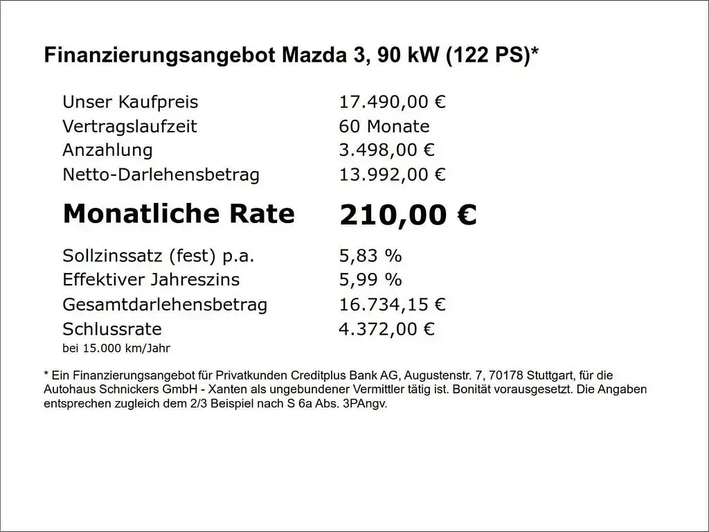 Używany Mazda 3 Basis 122 KM (89 kW) 2020 Szary Sedan/Limuzyna