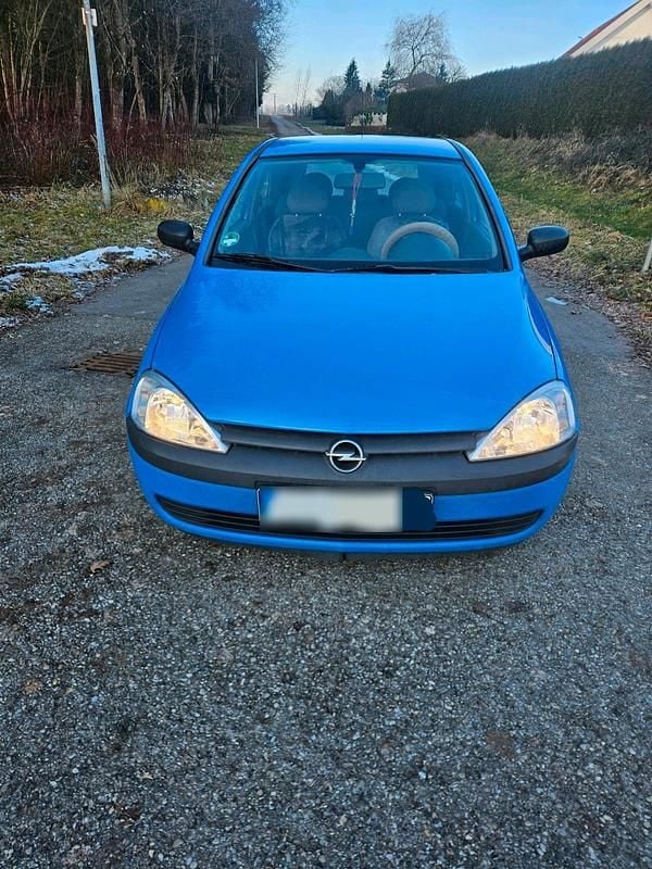 Gebraucht Opel Corsa 60 PS (44 kW) 2002 Blau Kleinwagen