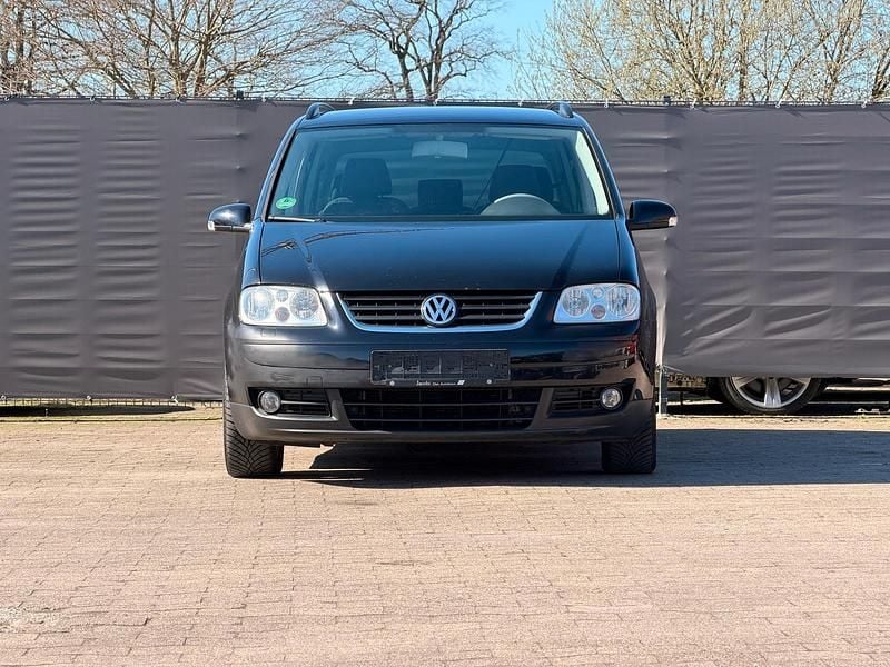 Gebraucht VW Touran 105 PS (77 kW) 2006 Schwarz Van / Kleinbus
