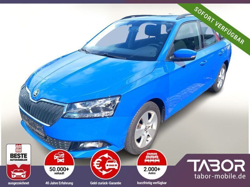 Blau Gebraucht 2021 Skoda Fabia Kombi | 14.188 € (Guter Preis) - Bild 1/4