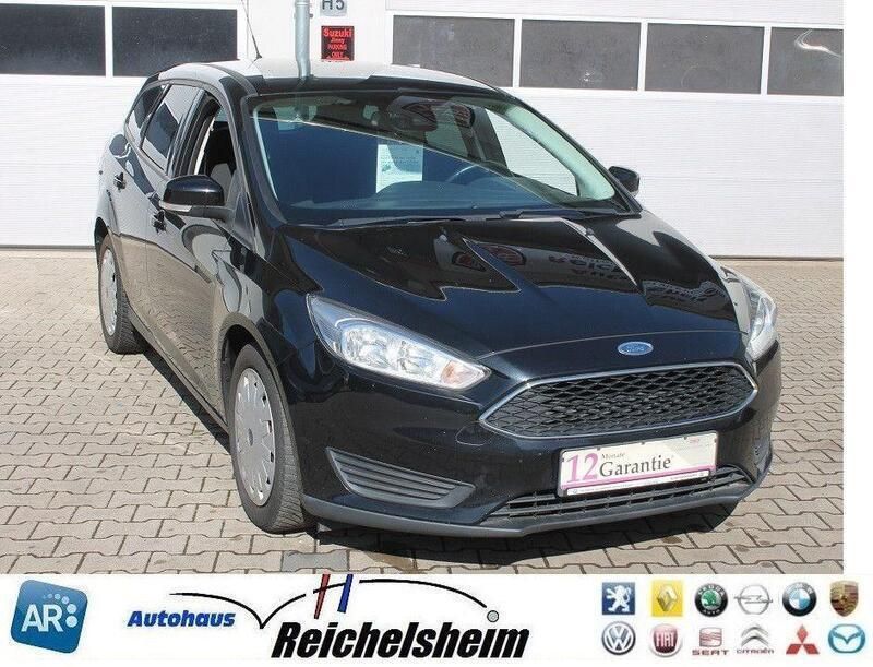 Schwarz Gebraucht 2015 Ford Focus Kombi | 8.499 € (Fairer Preis) - Bild 1/4