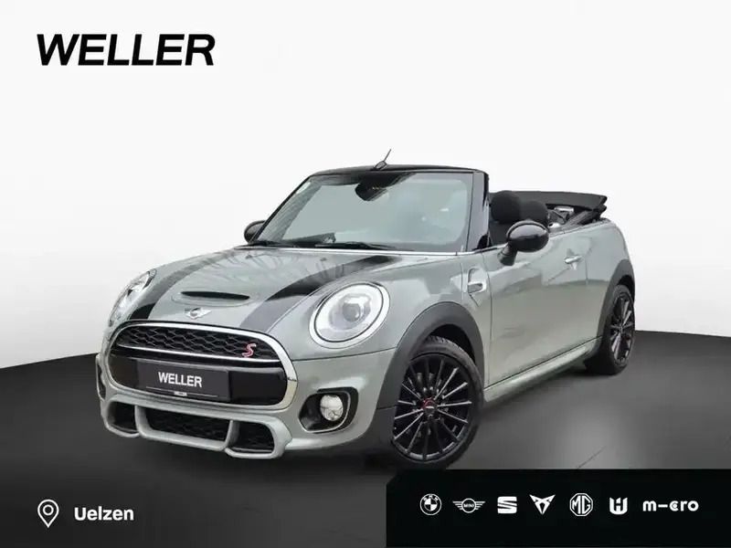 Moonwalk grey (grau) Gebraucht 2018 Mini Cooper S Cabriolet Cabrio | 21.900 € (Fairer Preis) - Bild 1/4