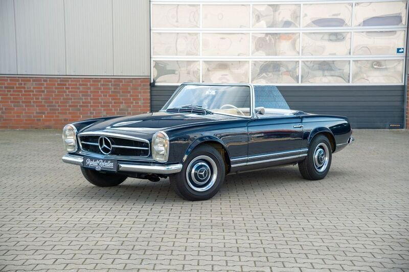 Blau Gebraucht 1966 Mercedes 230 Cabrio | 87.500 € - Bild 1/4