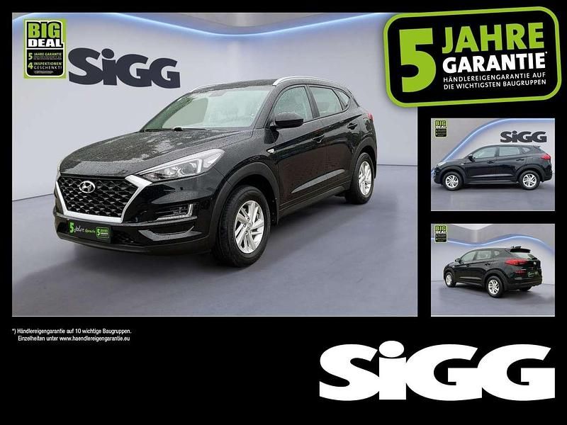 Diamant schwarz Gebraucht 2019 Hyundai Tucson Trend SUV | 14.980 € (Superpreis) - Bild 1/4