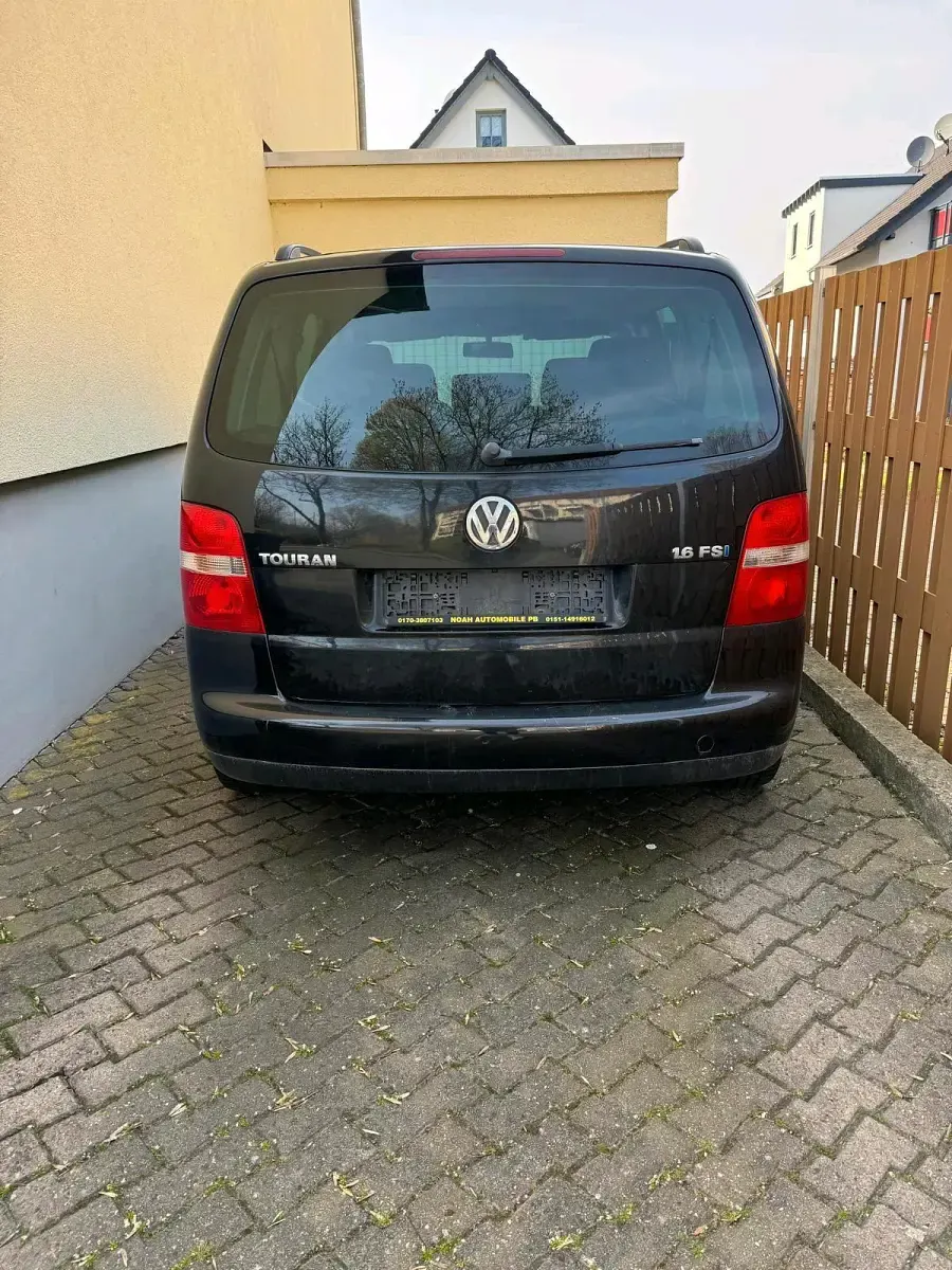 Gebraucht VW Touran 2005 Schwarz Van / Kleinbus
