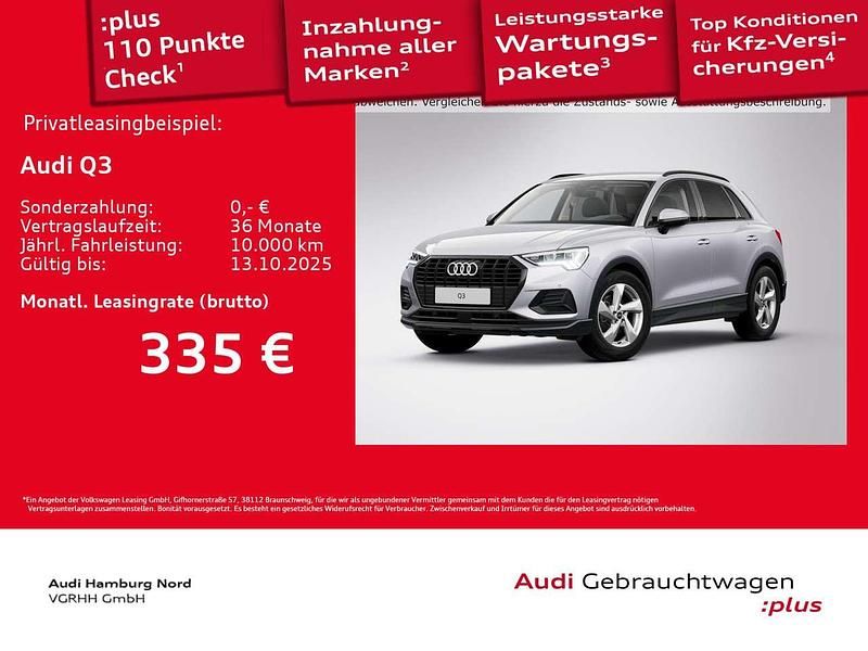 Silber Gebraucht 2025 Audi Q3 Sport SUV | 41.390 € (Etwas zu teuer) - Bild 1/3