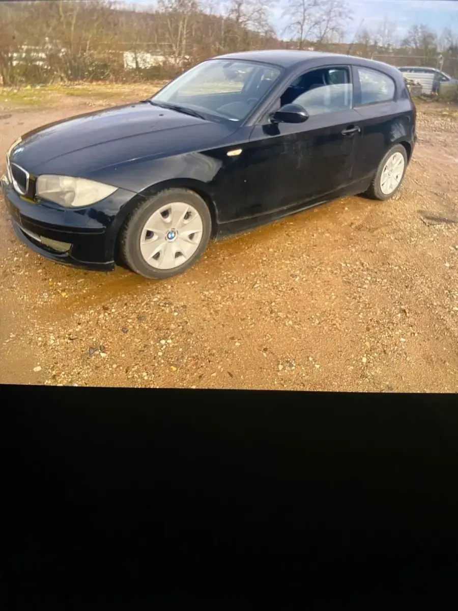 Gebraucht BMW 116 2008 Schwarz Kleinwagen