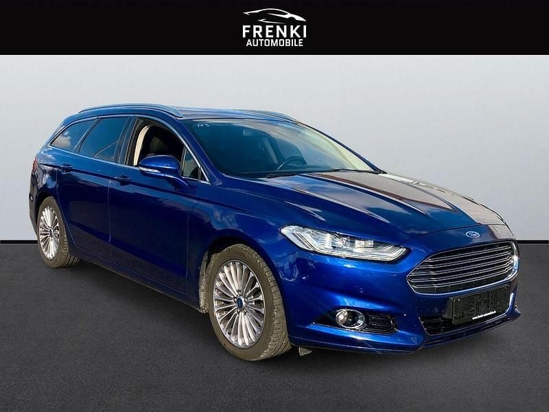 Blau Gebraucht 2016 Ford Mondeo Titanium Limousine | 9.999 € (Fairer Preis) - Bild 1/4