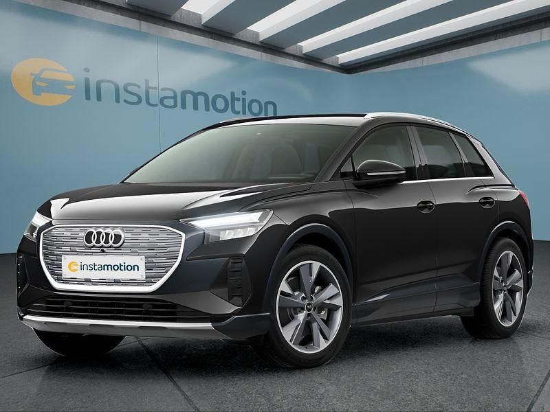 Schwarz Gebraucht 2022 Audi Q4 e-tron SUV | 33.199 € (Fairer Preis) - Bild 1/4