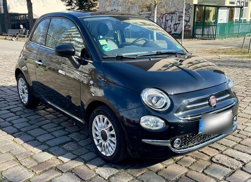 Schwarz Gebraucht 2016 Fiat 500 Lounge Kleinwagen | 7.800 € (Guter Preis) - Bild 1/4